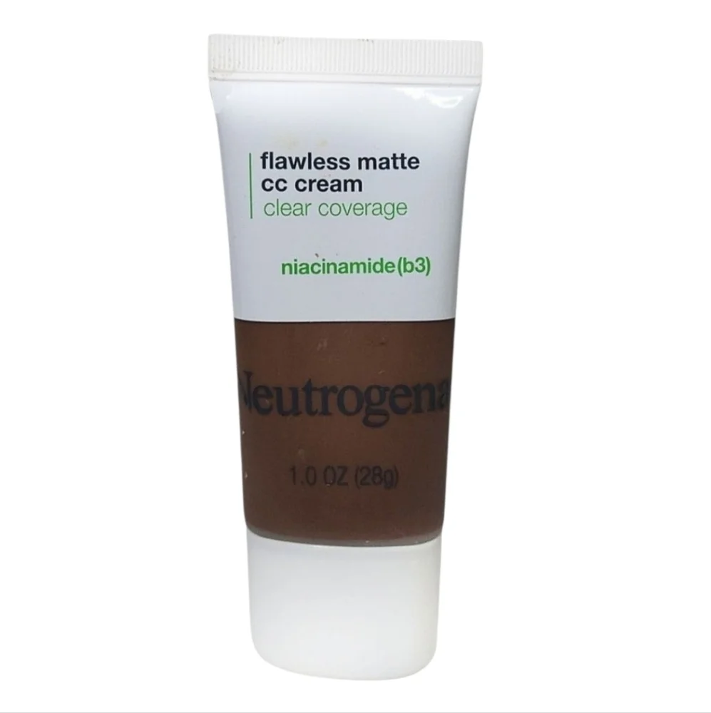 5 x Neutrogena Clear Coverage Flawless Matte Color Correcting Cream, 10.0 Sienna